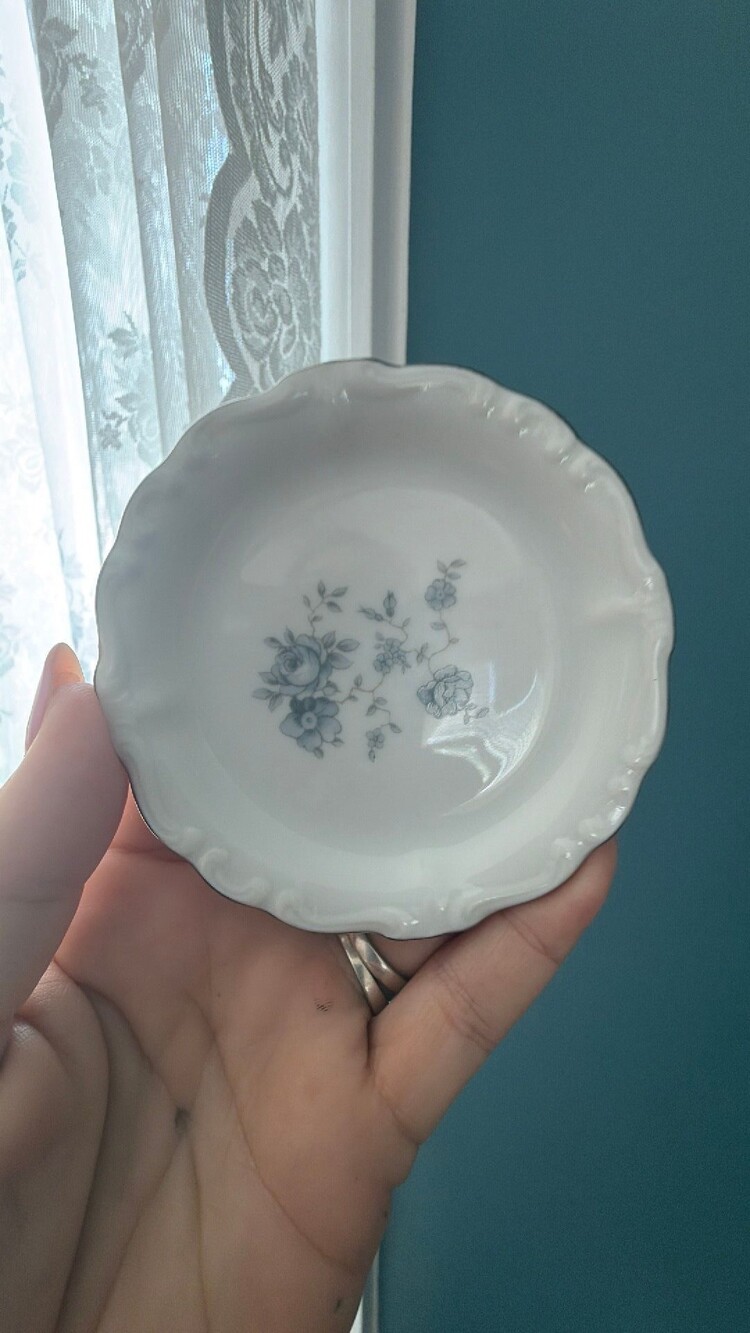 159 Haviland butter dish
